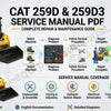 CAT 259D Service Manual PDF: 259D and 259D3 Repair Manual Guide
