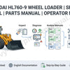 Hyundai HL760-9 Wheel Loader Maintenance & Diagnostic Guide Using Service, Operator & Parts Manuals