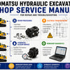 Komatsu Hydraulic Excavator Shop Service Manuals for Repair and Troubleshooting