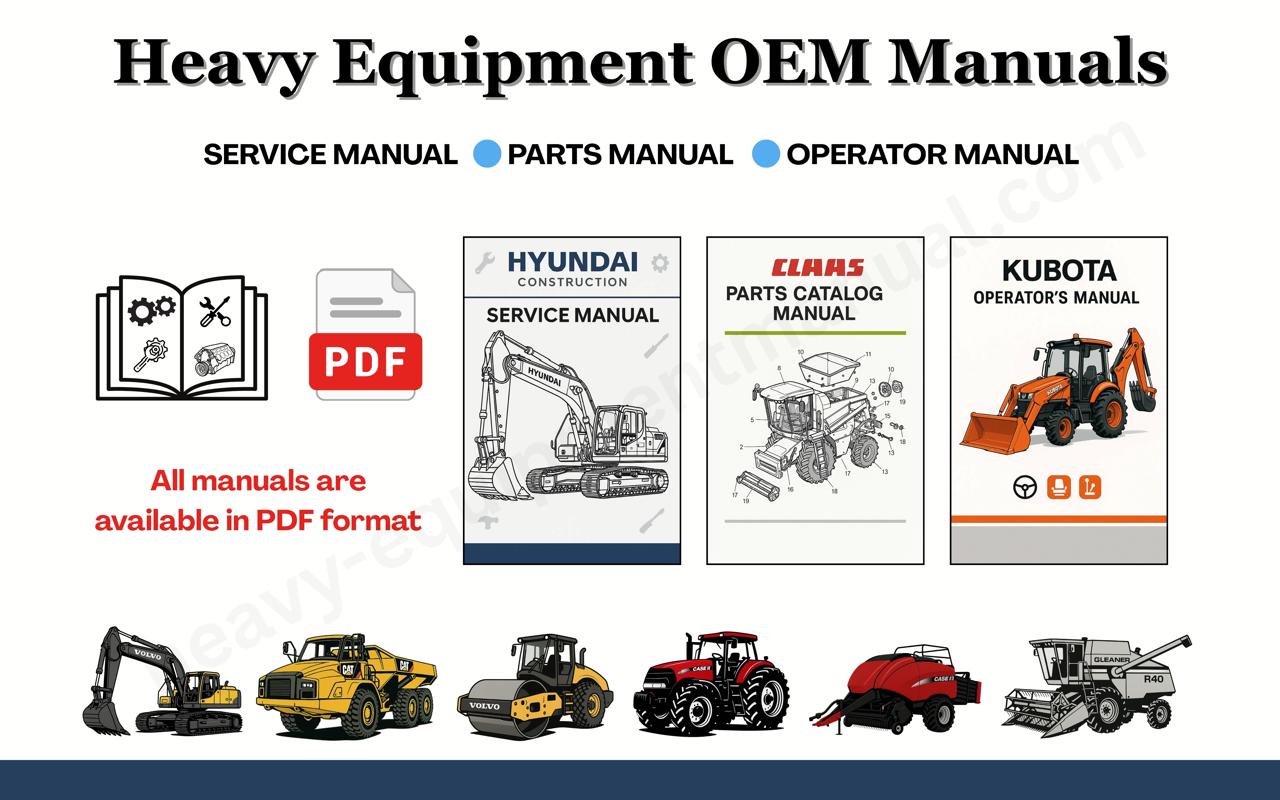 Master Your Heavy Equipment with Heavy Equipment Manual’s OEM Guide