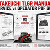 Takeuchi TL6R Manual: Service vs Operator PDF Guide