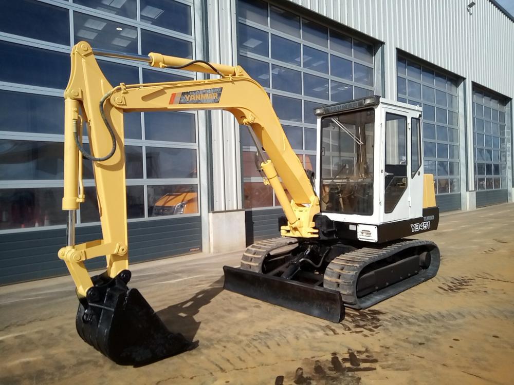 Yanmar YB451 Excavator Hydraulic Diagram Manual Heavy Equipment Manual