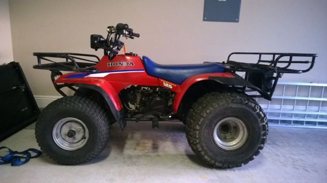 1985 HONDA TRX 125 SERVICE MANUAL PDF visual data 7