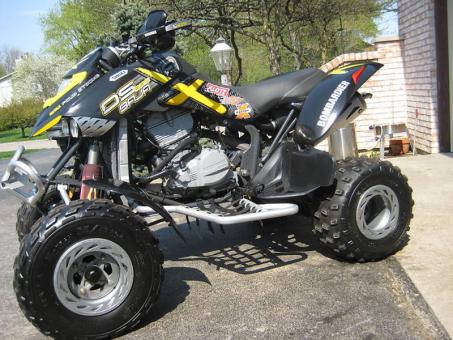 2004 Bombardier ATV DS 650 Baja X Owners Manual – Heavy Equipment
