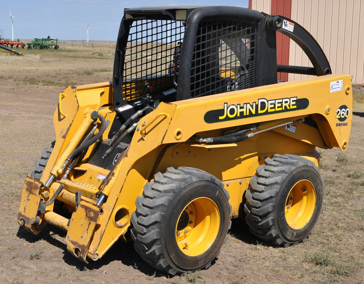 Download John Deere 260 Skid Steer (Omkv18671) Operator Manual Sn 4600
