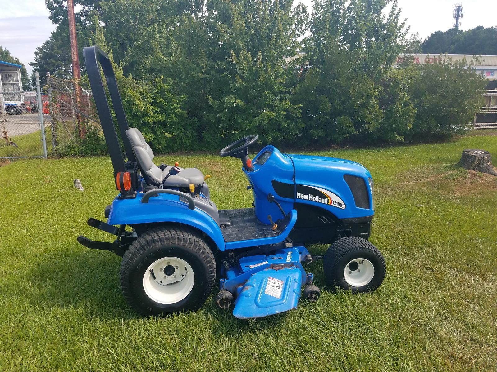 New Holland TZ18DA TZ25DA Tractor Operation &am – Heavy
