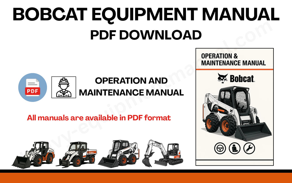 Bobcat Owner’s Manual Collection – Safe Operation and Daily Maintenance Reference