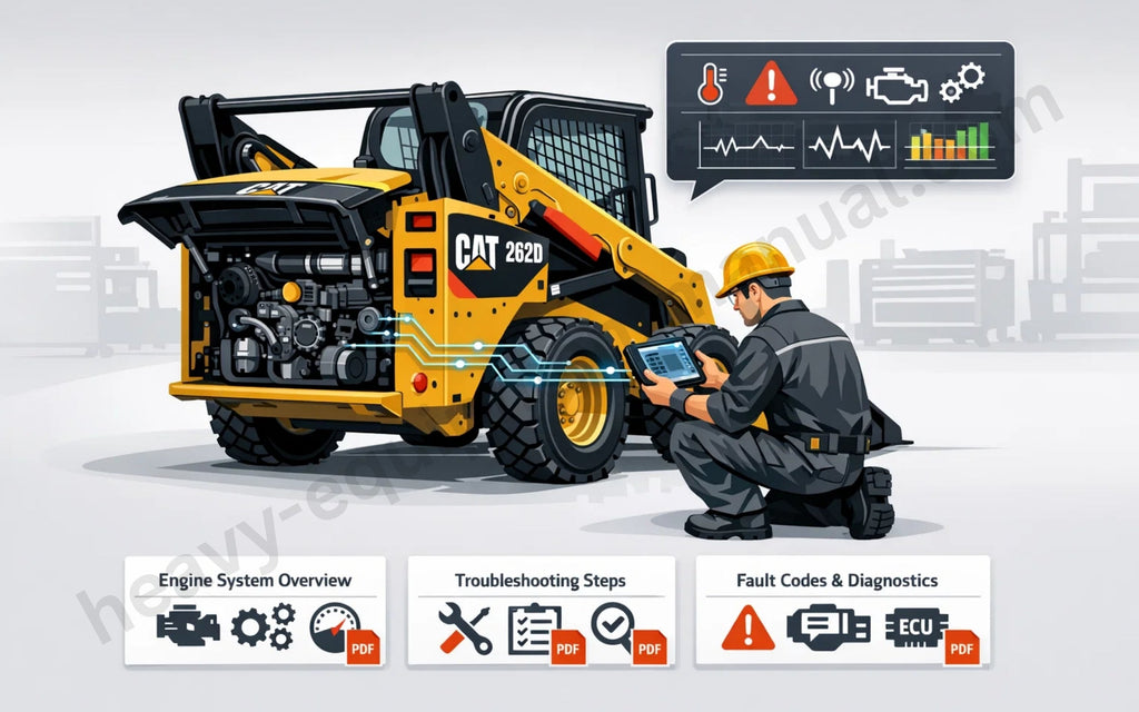 CAT 262D Engine Troubleshooting Guide for Technicians