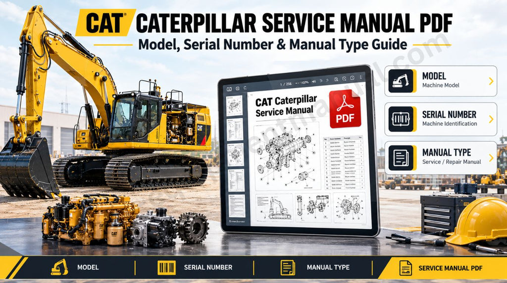 CAT Caterpillar Service Manual PDF: Model, Serial Number & Manual Type Guide