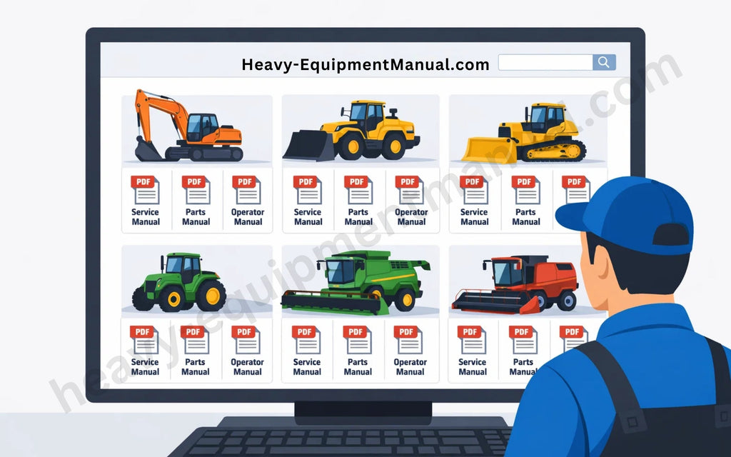 Complete OEM Manual Library for Construction & Agricultural Equipment