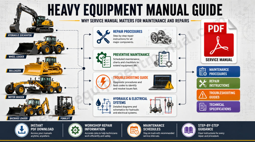 Heavy Equipment Manual: Why Service Manual Matters for Maintenance and Repairs