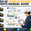 How Hyundai HX Crawler Excavator Parts Manuals Support Accurate Parts Lookup