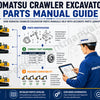How Komatsu Crawler Excavator Parts Manuals Help with Accurate Parts Lookup