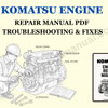 Komatsu Engine Repair Manual PDF – Troubleshooting & Fixes for USA Operators