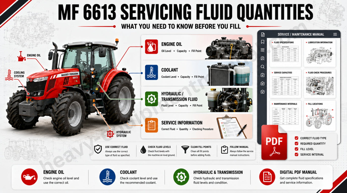 MF 6613 Servicing Fluid Quantity: What You Need to Know Before You Fill