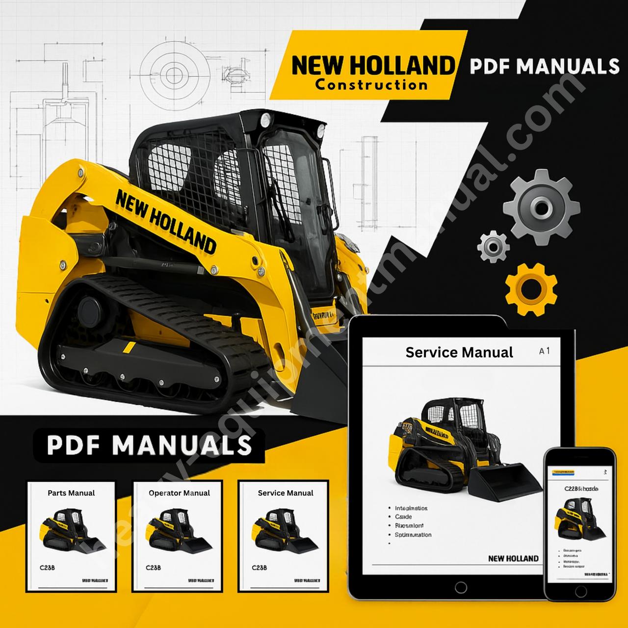 New Holland Construction Service Manuals PDF: Instant Access for Equipment Owners Across the USA
