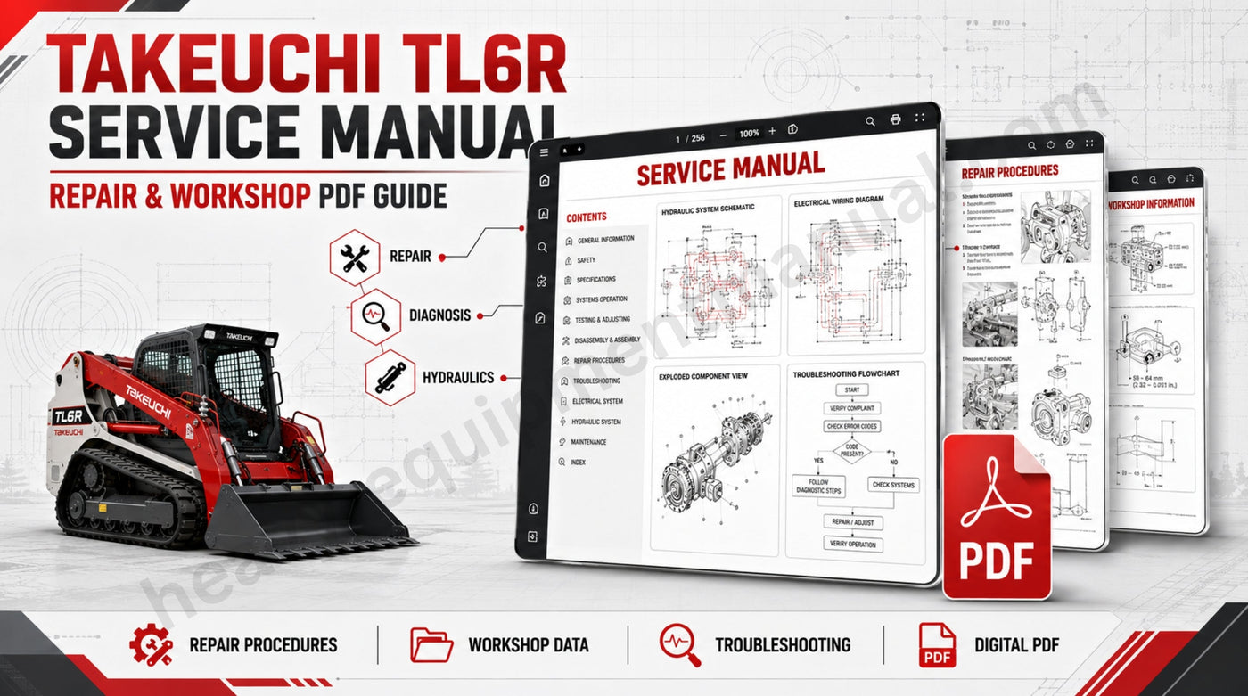 Takeuchi TL6R Service Manual: Repair & Workshop PDF Guide
