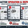 Tractor Operation and Repair: Which Service Manual Do You Need?