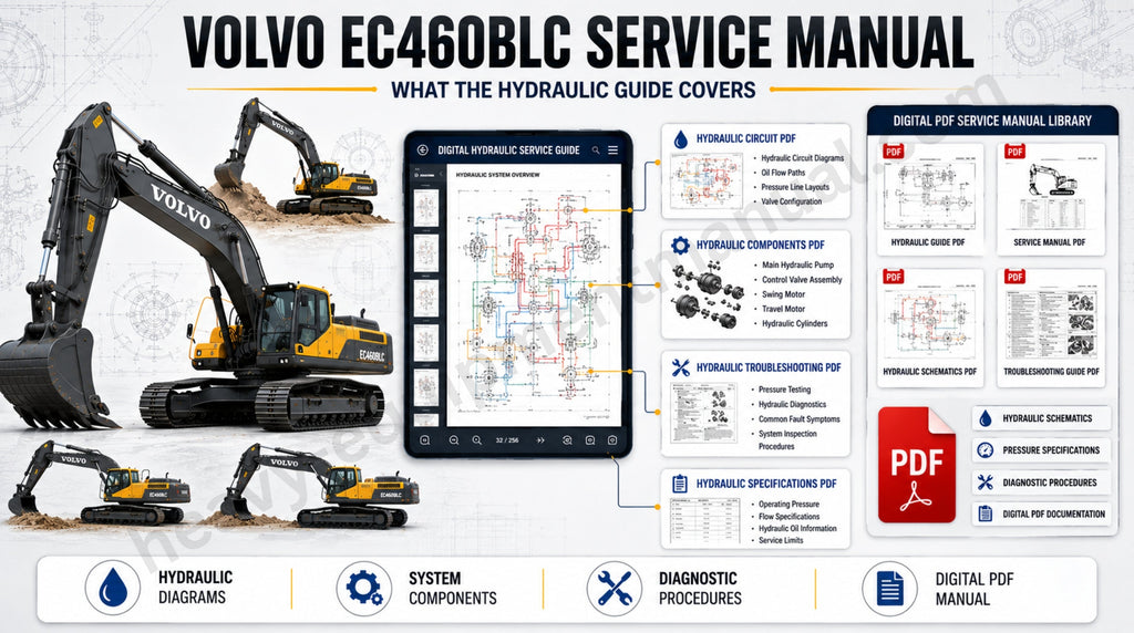 Volvo EC460BLC Service Manual: What the Hydraulic Guide Covers