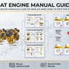CAT engine arrangement codes explained for choosing the correct Caterpillar service manual