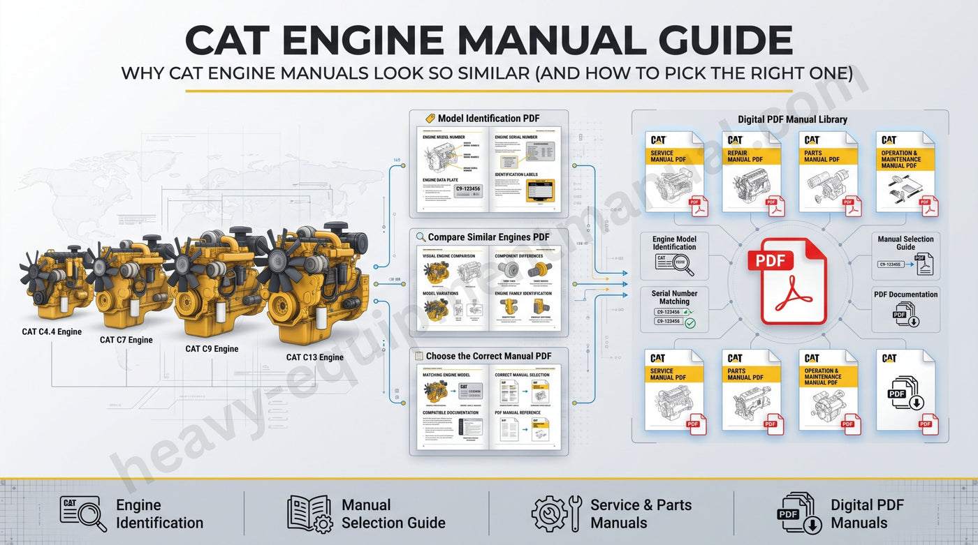 Why CAT Engine Manuals Look So Similar (And How to Pick the Right One)