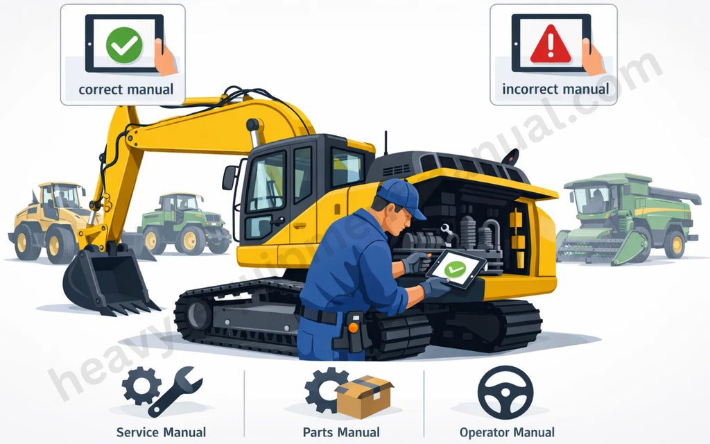 Why Using the Right Heavy Equipment Manuals Is Crucial for Maintaining Your Komatsu and Other Machinery