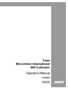 Case IH 669 McCormick Intl Cultivator Operator Manual 1010896R2