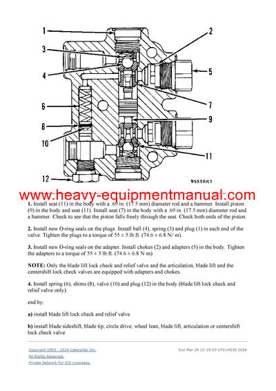 Download Caterpillar 120G 82V MOTOR Full Complete GRADER ServiceRepair Manual