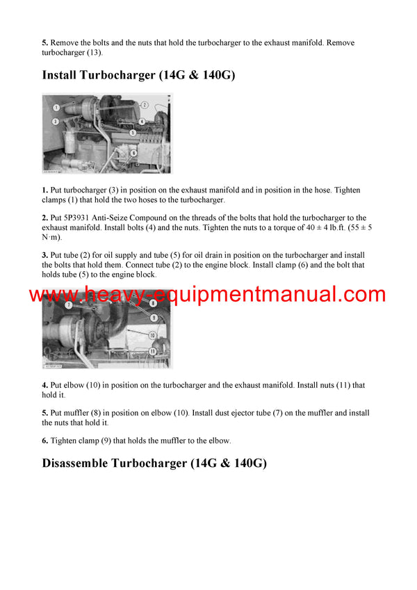 DOWNLOAD CATERPILLAR 120G MOTOR GRADER SERVICE REPAIR MANUAL 87V