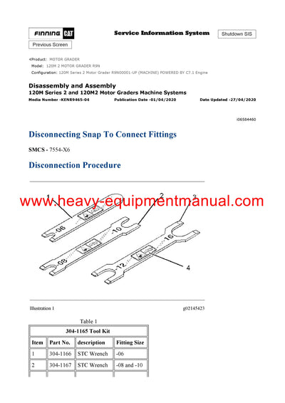 DOWNLOAD CATERPILLAR 120M 2 MOTOR GRADER SERVICE REPAIR MANUAL R9N