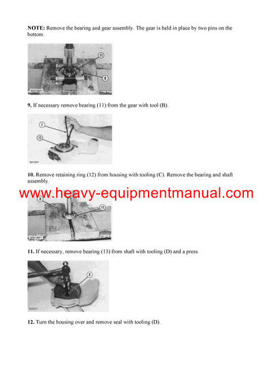 DOWNLOAD CATERPILLAR 12G MOTOR GRADER SERVICE REPAIR MANUAL 3WC