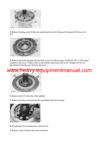 DOWNLOAD CATERPILLAR 12G MOTOR GRADER Full Complete SERVICE REPAIR MANUAL 61M