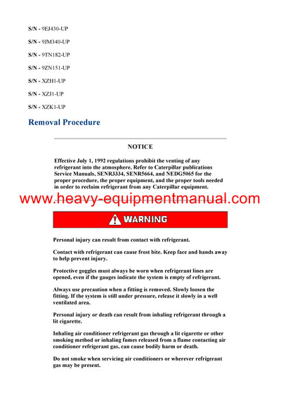 DOWNLOAD CATERPILLAR 12H MOTOR GRADER SERVICE REPAIR MANUAL 5ZM