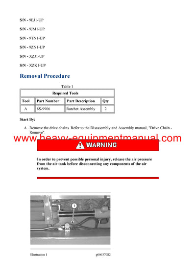 DOWNLOAD CATERPILLAR 12H NA MOTOR GRADER SERVICE REPAIR MANUAL 8MN