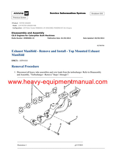 Caterpillar 12M MOTOR GRADER Full Complete Service Repair Manual R9B