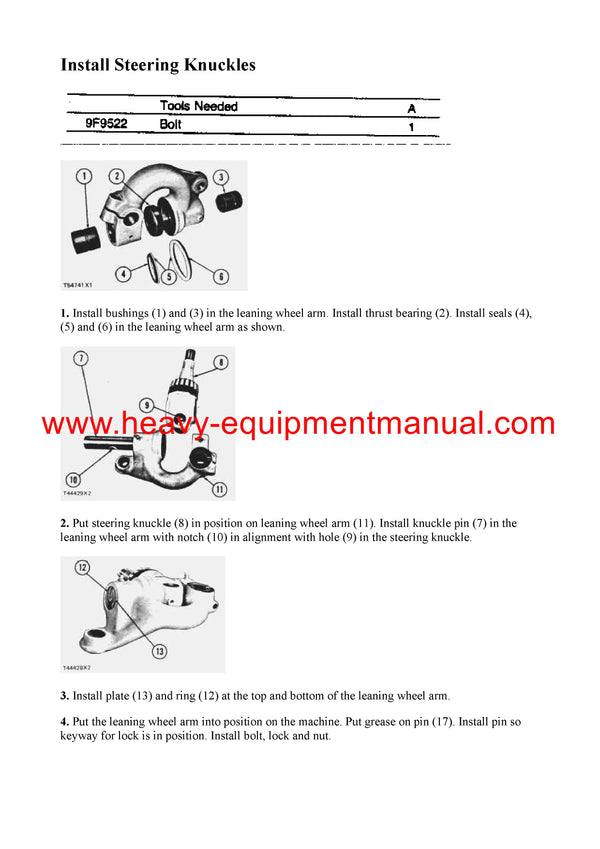 DOWNLOAD CATERPILLAR 140B MOTOR GRADER SERVICE REPAIR MANUAL 61S