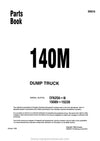 Komatsu 140M(USA) Rigid Dump Truck Parts Manual SN 15089-15239