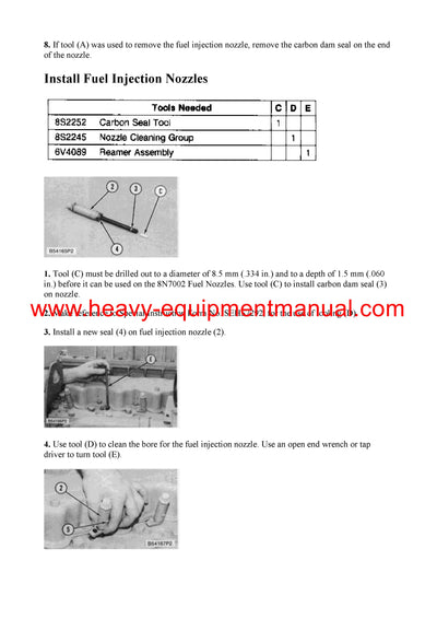 DOWNLOAD CATERPILLAR 14G MOTOR GRADER SERVICE REPAIR MANUAL 96U