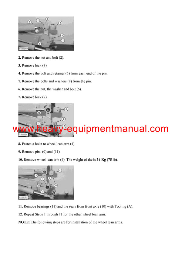 DOWNLOAD CATERPILLAR 14H NA MOTOR GRADER Full Complete SERVICE REPAIR MANUAL 7WJ