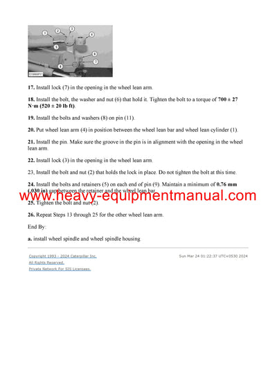 DOWNLOAD CATERPILLAR 14H NA MOTOR GRADER Full Complete SERVICE REPAIR MANUAL 7WJ
