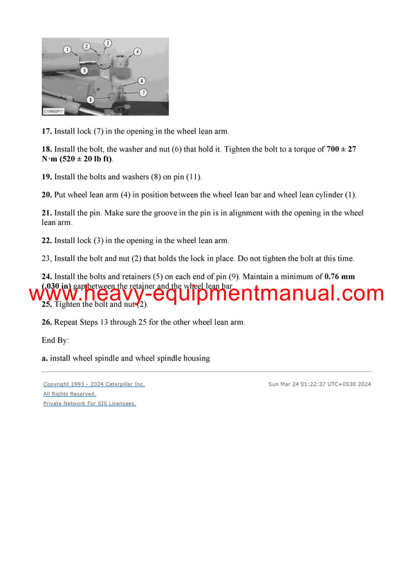 DOWNLOAD CATERPILLAR 14H NA MOTOR GRADER Full Complete SERVICE REPAIR MANUAL 7WJ