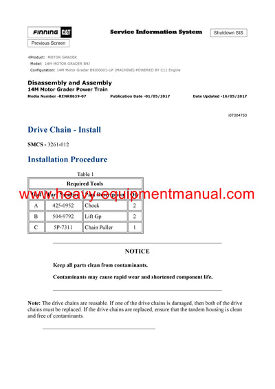 Caterpillar 14M MOTOR GRADER Full Complete Service Repair Manual B9J