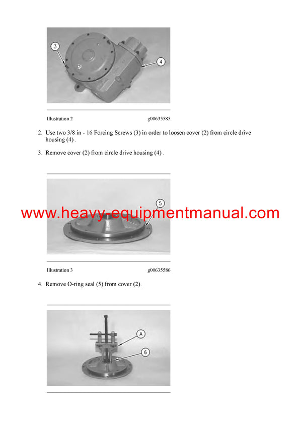 DOWNLOAD CATERPILLAR 160H NA MOTOR GRADER SERVICE REPAIR MANUAL 3GM