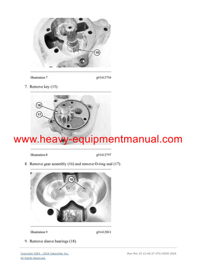 DOWNLOAD CATERPILLAR 160M MOTOR GRADER SERVICE REPAIR MANUAL B9E