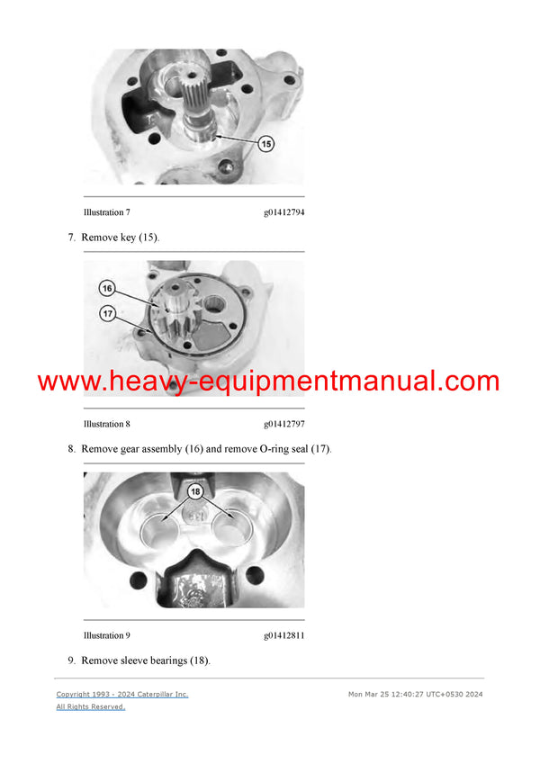 DOWNLOAD CATERPILLAR 160M MOTOR GRADER SERVICE REPAIR MANUAL B9E