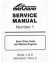 1963-1973 Mercury Mercruiser Stern Drive Units and Marine Engine Service Repair Manual