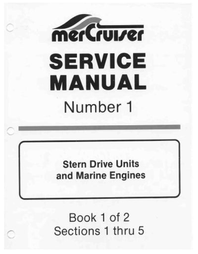 1963-1973 Mercury Mercruiser Stern Drive Units and Marine Engine Service Repair Manual