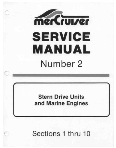 1974-1977 Mercury Mercruiser Stern Drive Units and Marine Engine Service Repair Manual