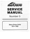 1978-1993 Mercury Mercruiser Stern Drive Units TR, TRS Service Repair Manual