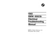 1983 BMW 633csi Electrical Troubleshooting Manual - Download PDF